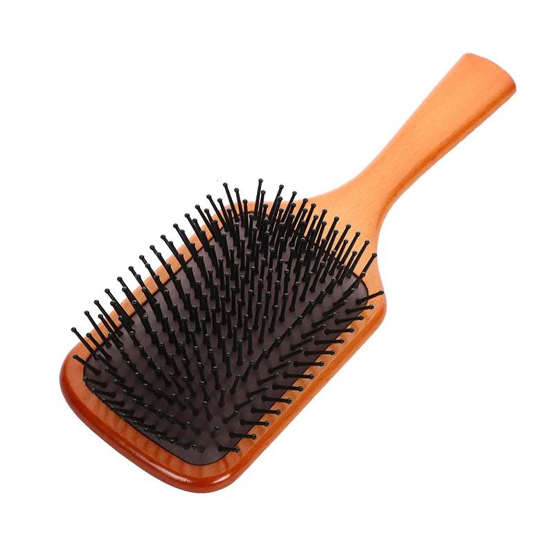 New Sdottor Wooden Bamboo Hair Brush Air Massage Comb Anti-static Scalp Combs Airbag Hairdressing Healthy Reduce Hair Loss Styli