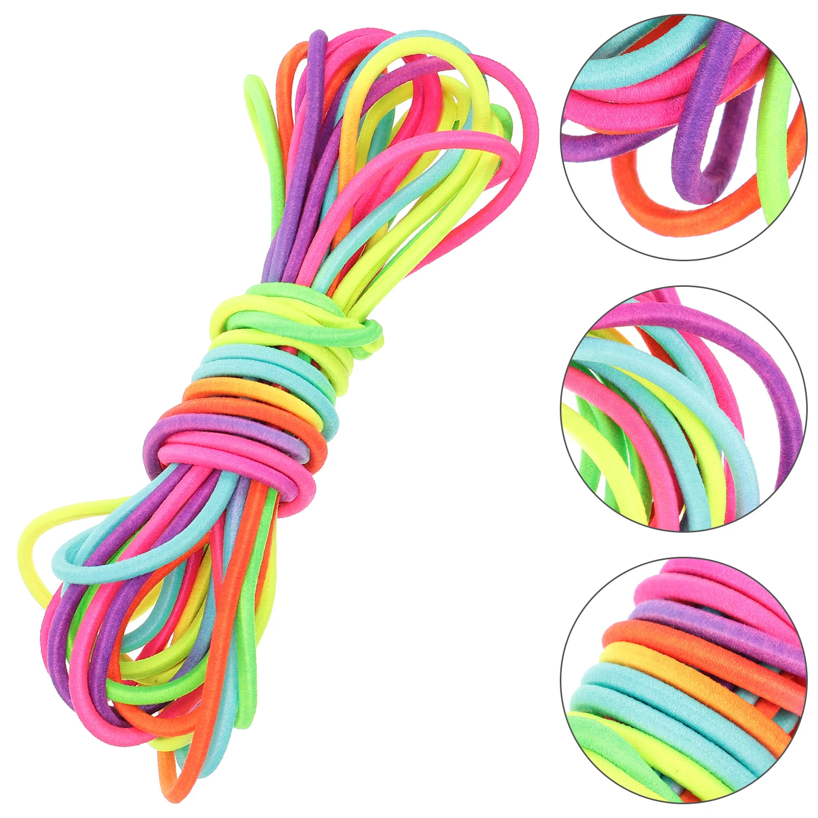 

Outdoor Toys for Kids Rubber Band Jump Rope Bulk Student Skipping Girls