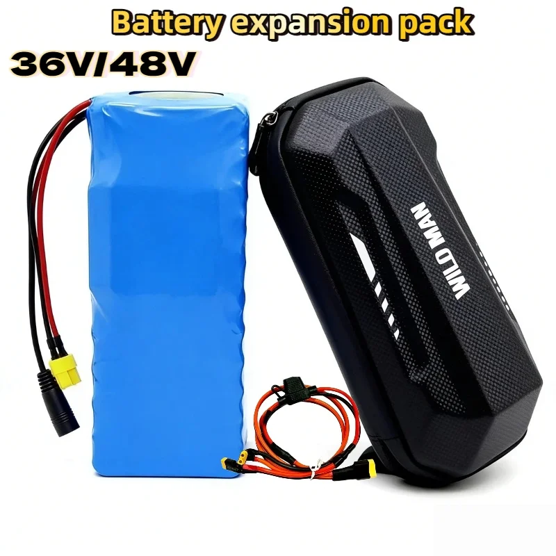 

Extra 12Ah Battery 36V 48V Parallel Connection Upgrade Kit for Xiaomi M365 PRO PRO2 1S Mi3 Scooter with Durable Storage Bag