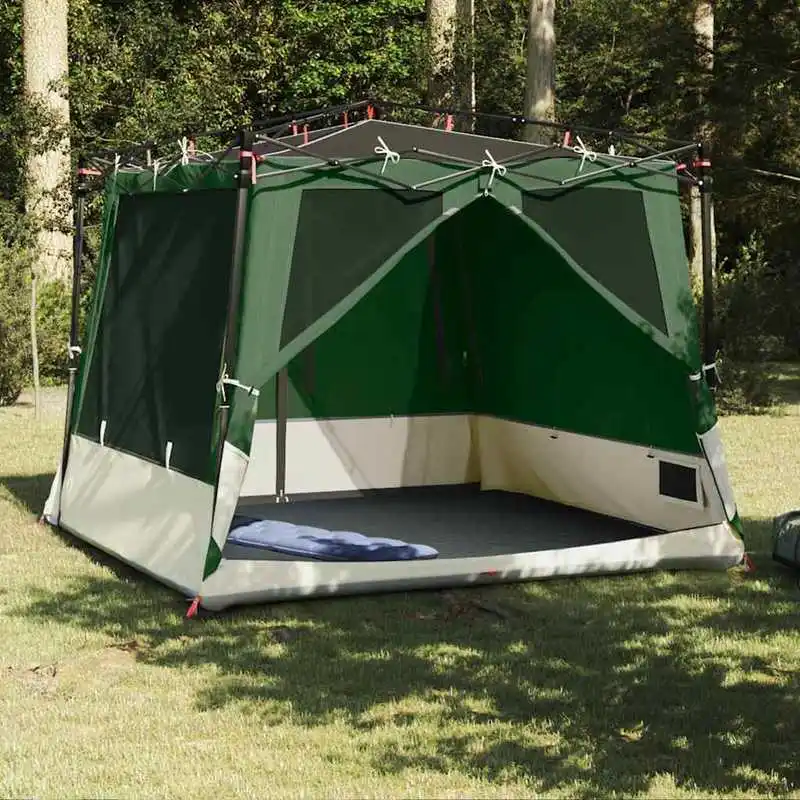 Tente intérieure en maille, verte, 291 x 291 cm, abri léger et portable pour le camping, la plage, la douche, la toilette, la tenue de vêtements, les voyages en plein air, accessoire de protection de l'intimité