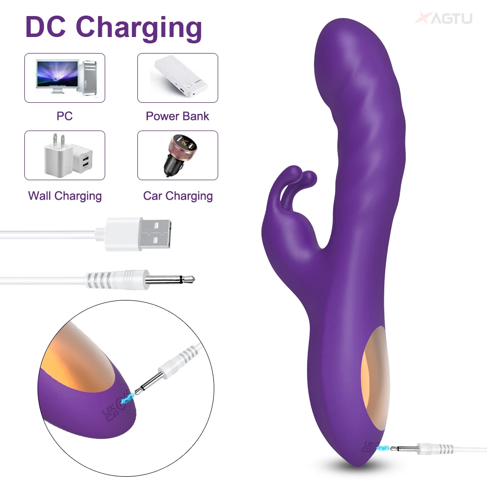 Rabbit Vibrator For Women G-spot And Clitoris Stimulation_voghion.com