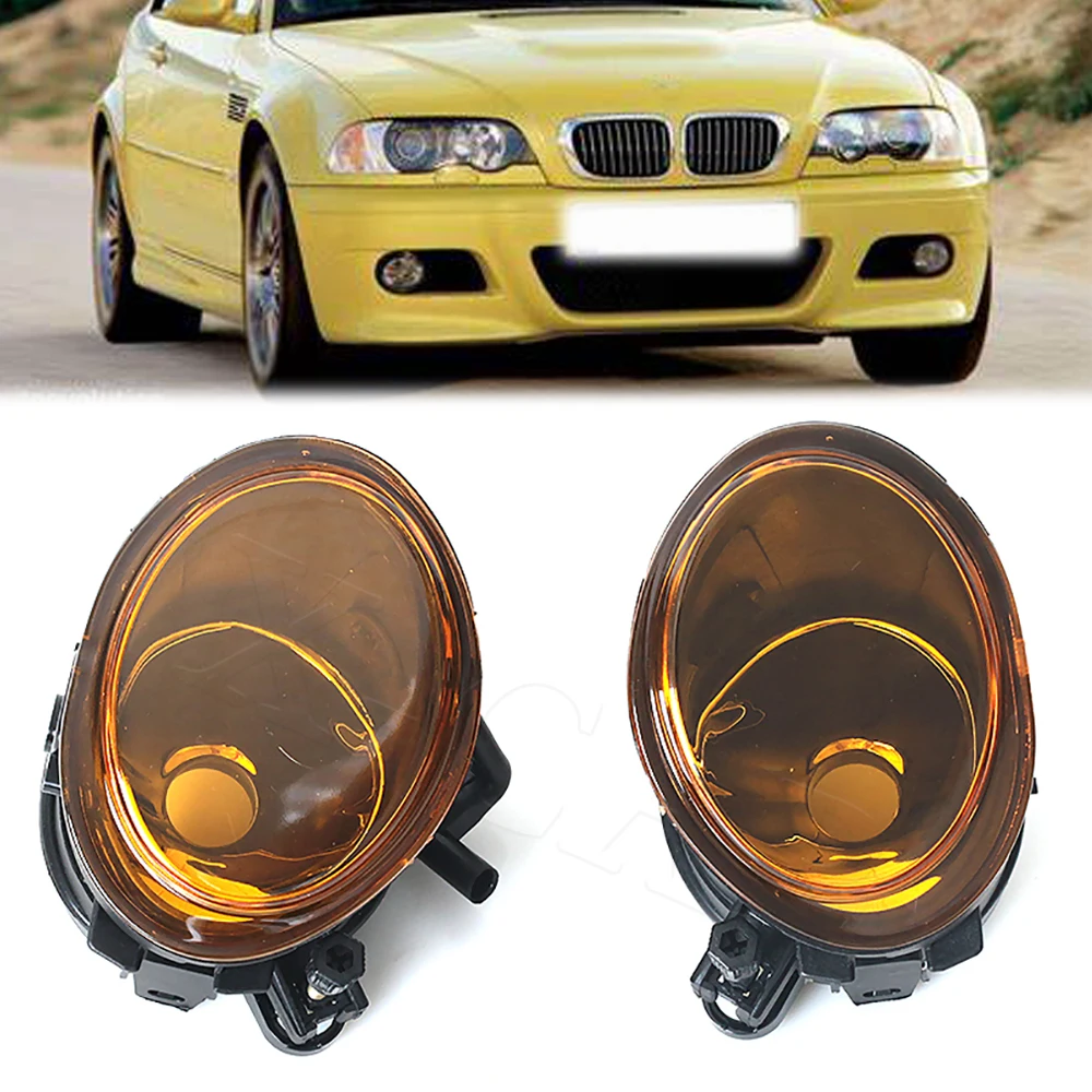 

Front Fog Light Fog lamp front For BMW E46 3 Series 2001-2005 M3 1999-2002 E39 M5 Foglight 63177894017 63177894018 For Car