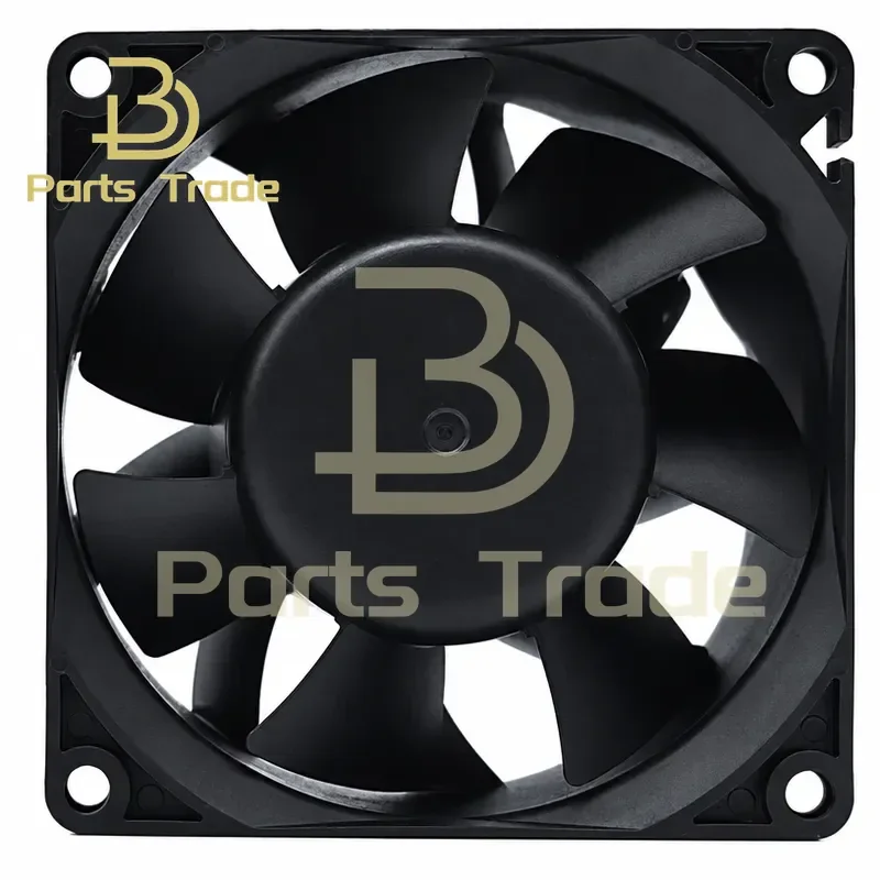 New CPU Cooler Fan for NIDEC V35132-55RA 24V 0.45A 8038 ABB Inverter Cooling Fan 80x80x38mm