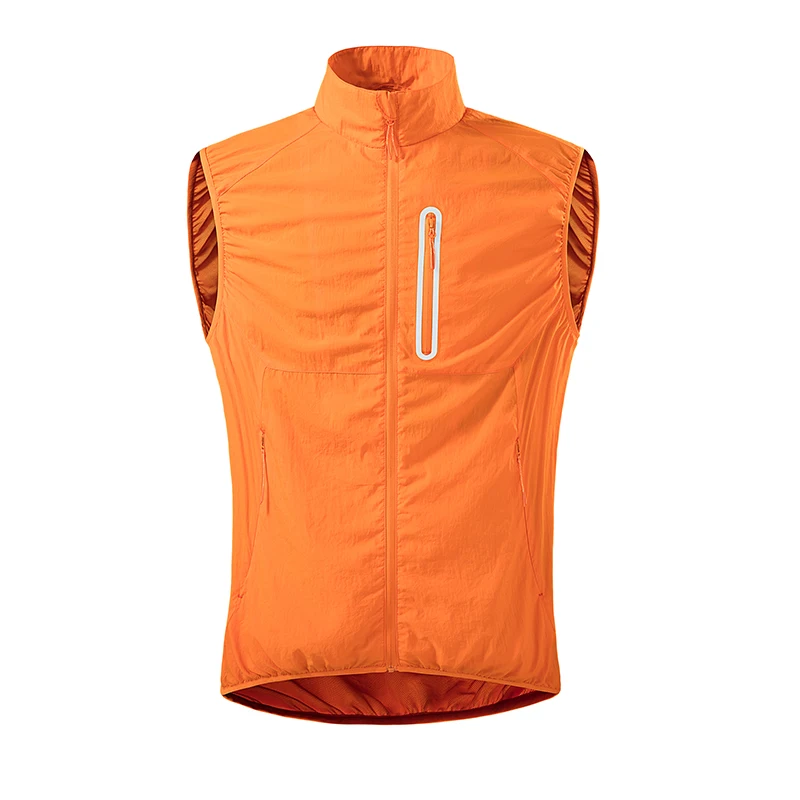 Men's Lightweight Versatile Outdoor Fishing Sport Vest Tear Resistant Wearable Breathable Fashionable Standard Fit Zipper Clo...