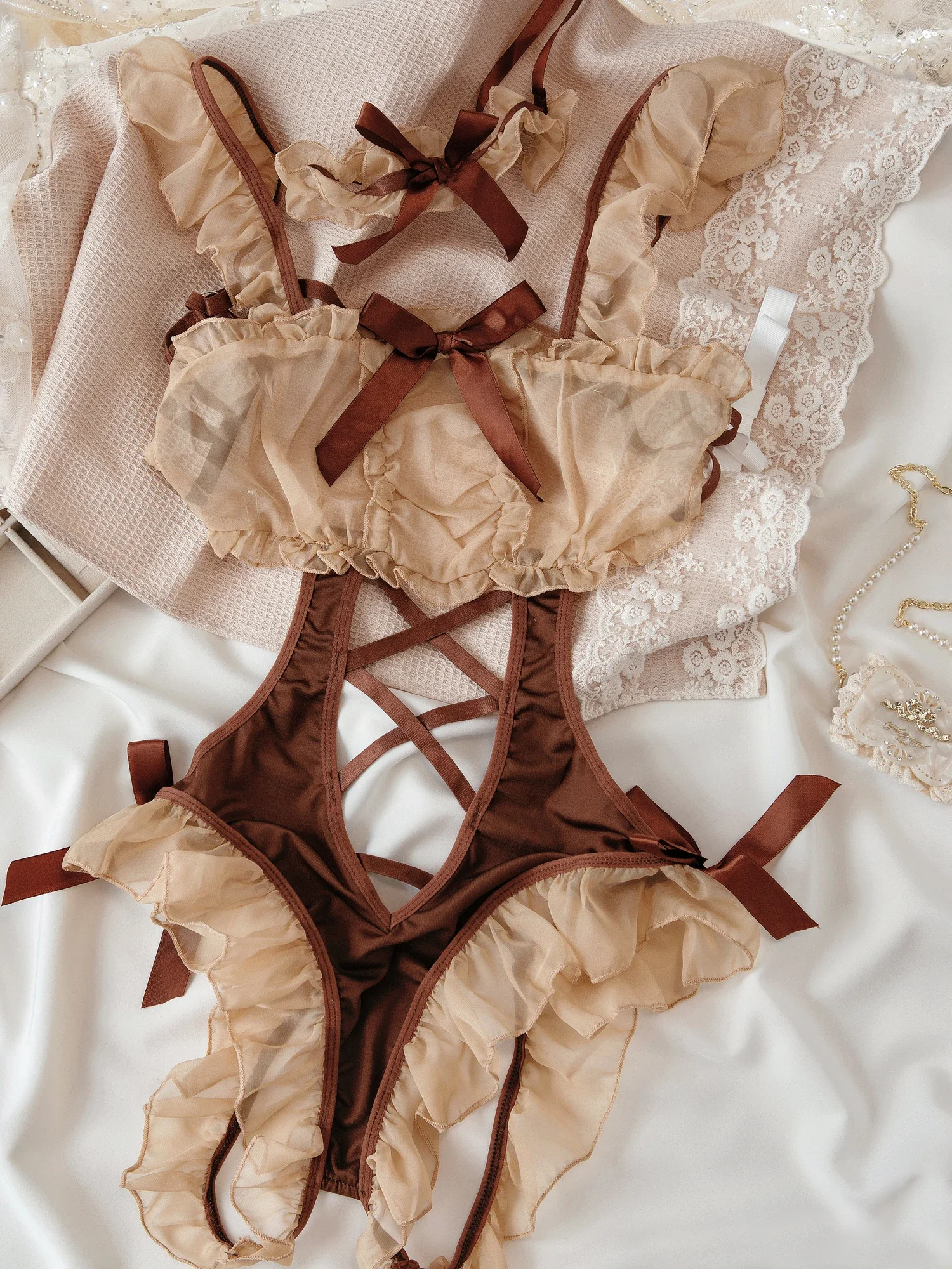 

Сексуальное женское боди на шнуровке с открытой спиной - бюстгальтер с открытой спиной и разрезом для свидания и ночи, комбинезон Critical Hit