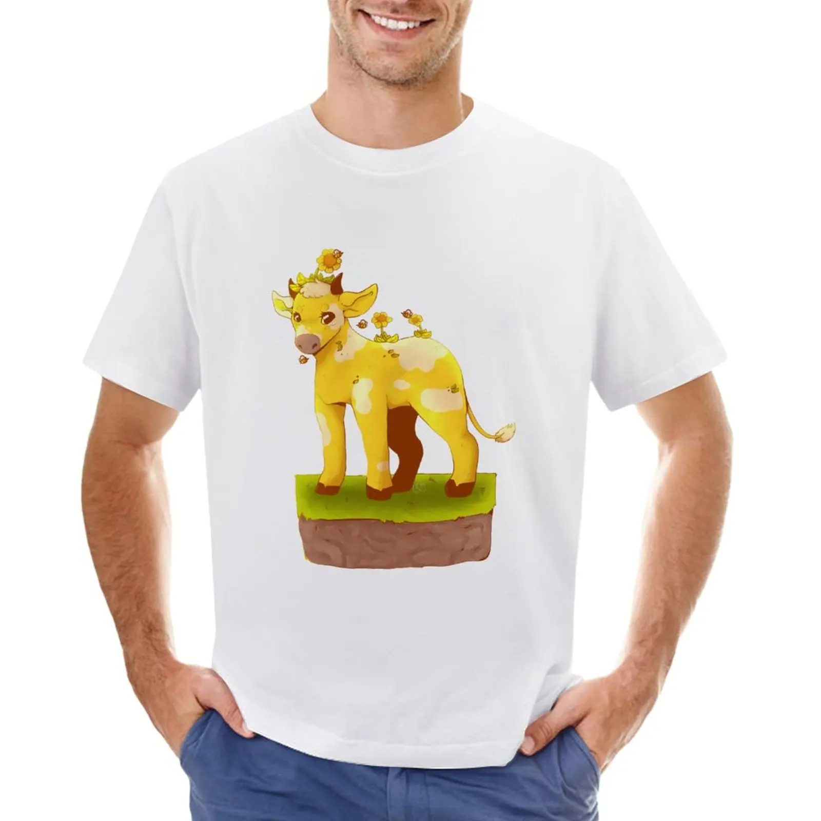 MOOBLOOM T-Shirt customs plain tees mens t shirts