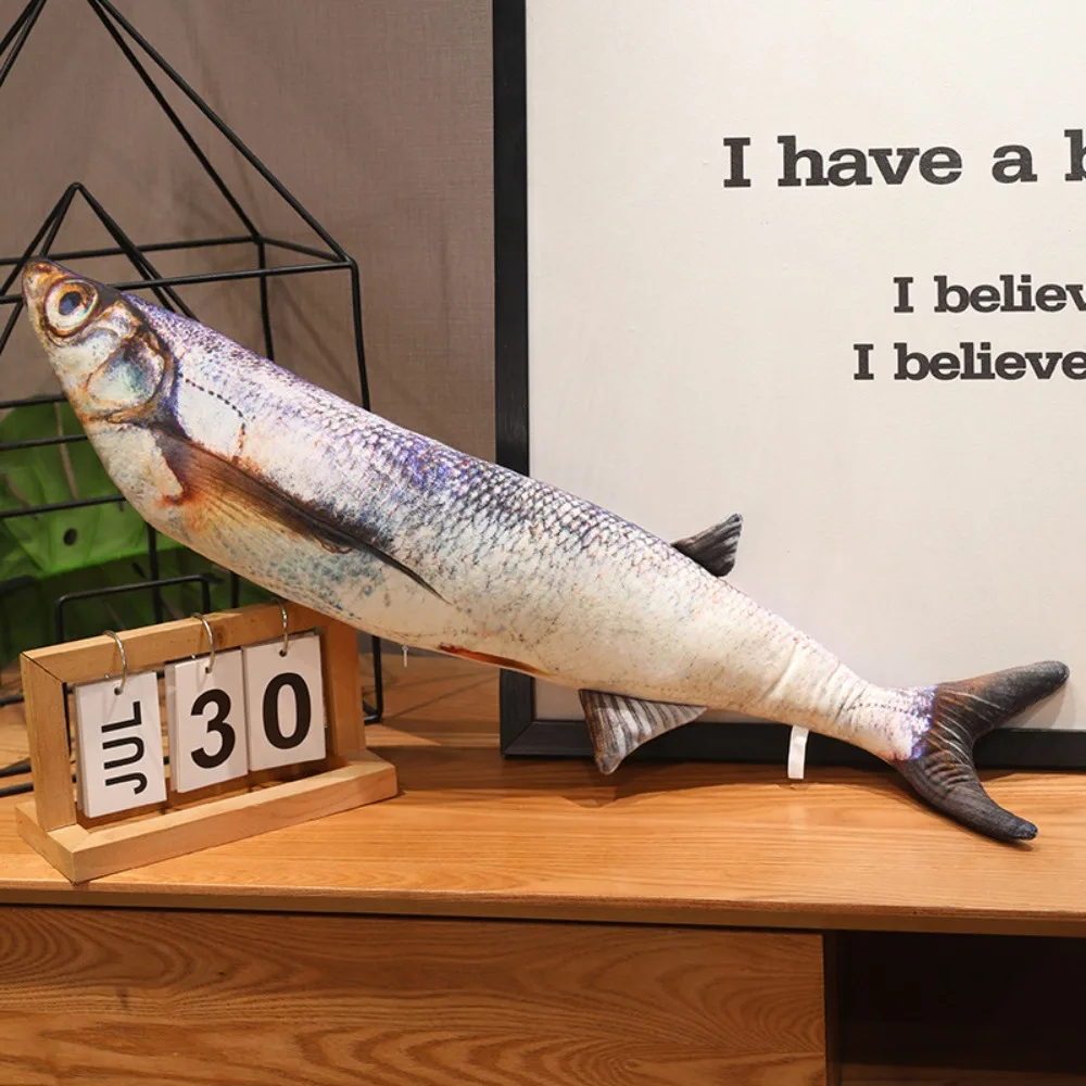 

Perch Simulation Fish Plush Pillow Stuffed Grouper Cartoon Fish Plush Toy Lovely Soft Fish Anime Pillow Dolls Home Decoration