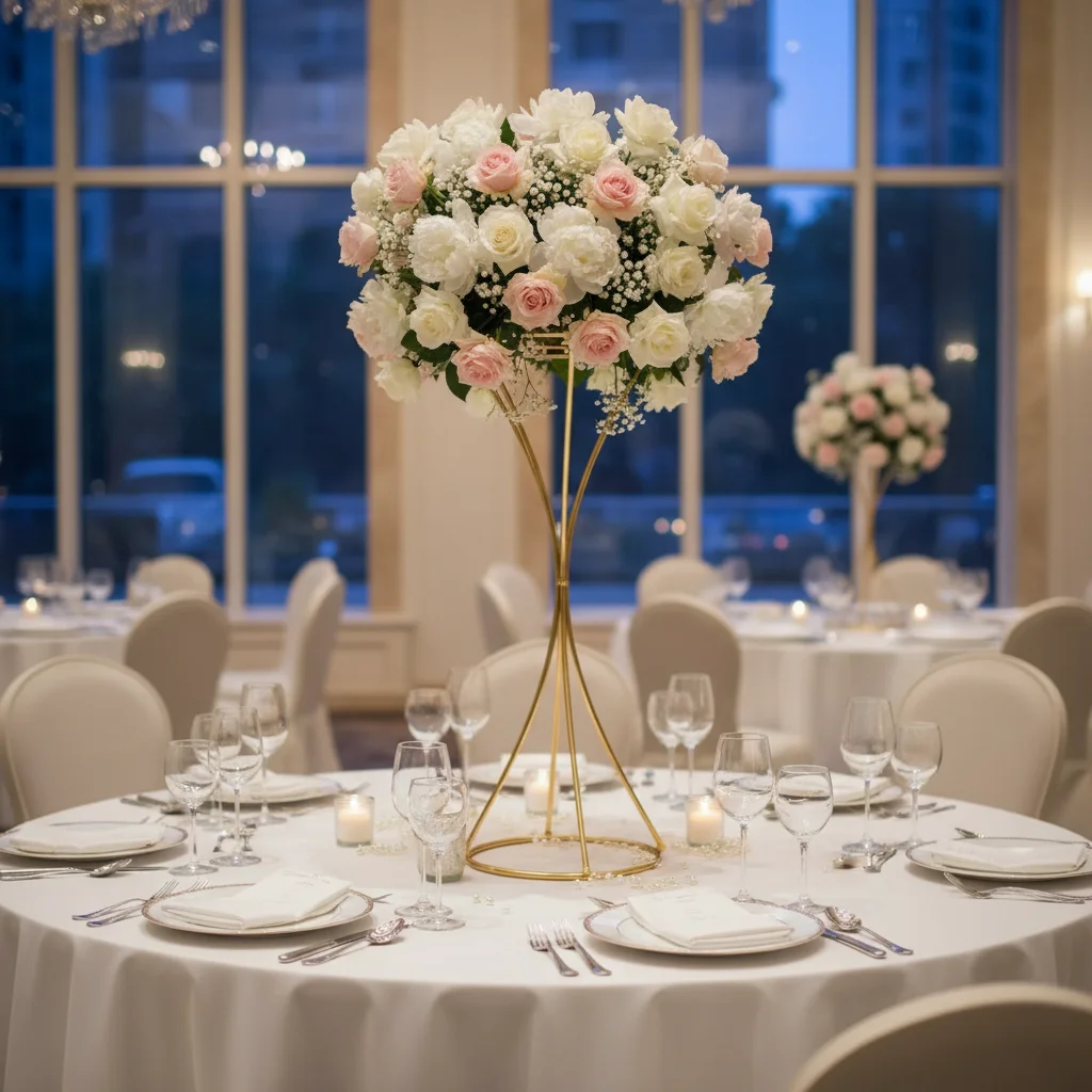 

Массовая 10 шт. Золотая подставка для цветов, свадебный центральный декор, ваза для прохода для вечеринки, украшения дома