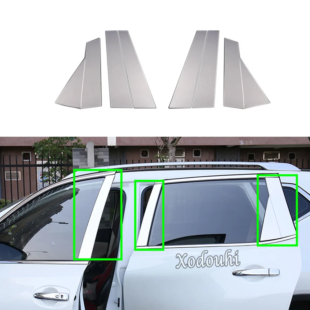 

Накладка на окно, украшение, средняя полоса, обрезанная рамка для Nissan X-Trail T32/Rogue 2014 2015 2016 2017 2018 2019 2020