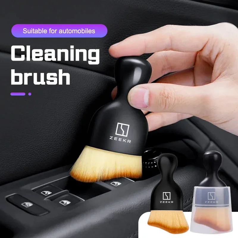 Car Interior Cleaning Tool Cleaning Brush For ZEEKR 001 007 X 009 7X 9X 2026 Car Air Conditioner Air Outlet Cleaning Soft Brush