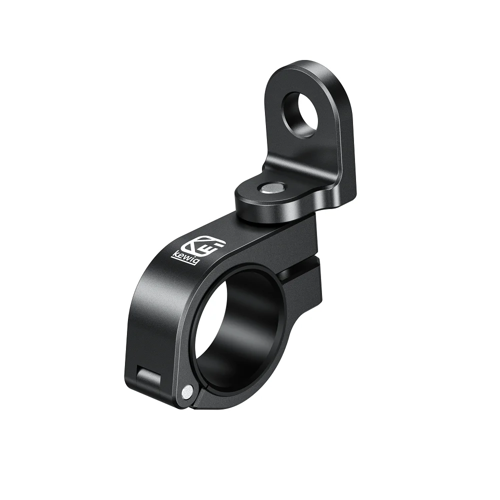 Aluminum Alloy Motorcycle Spotlight Fog Light Bracket Adjustable Whip Flag Mount for UTV ATV Off-Road with 0.875-1.26 Inch Bar