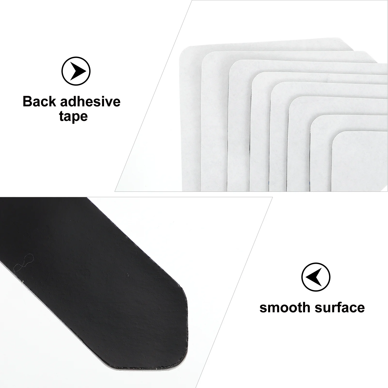 8 قطعة ملصقات السجاد المضادة للتجعيد غير القابلة للانزلاق لبلاط السيراميك الصلبة ملصقات تثبيت أقل بساط الأرضية