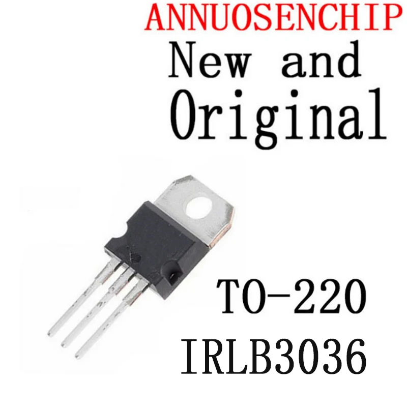 5PCS New and Original TO-220 IRLB3036PBF TO220 MOSFET N-CH 60V 195A TO-220AB IRLB3036