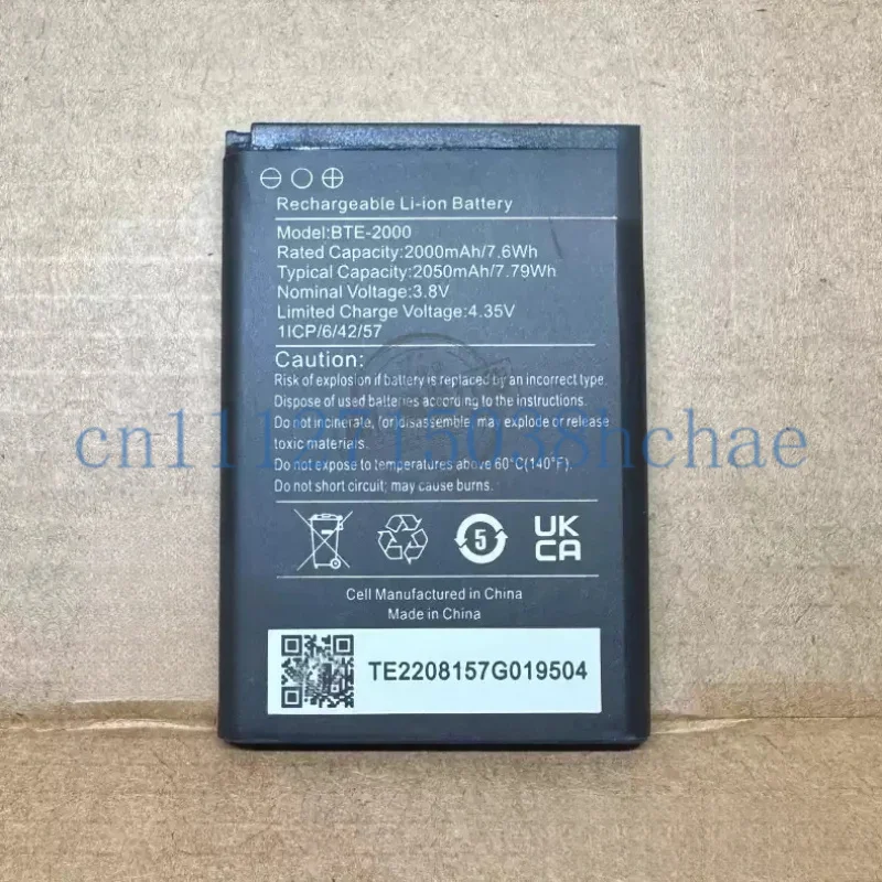 Suitable for Caterpillar rugged mobile phone battery BTE-2000 Rugged Flip battery