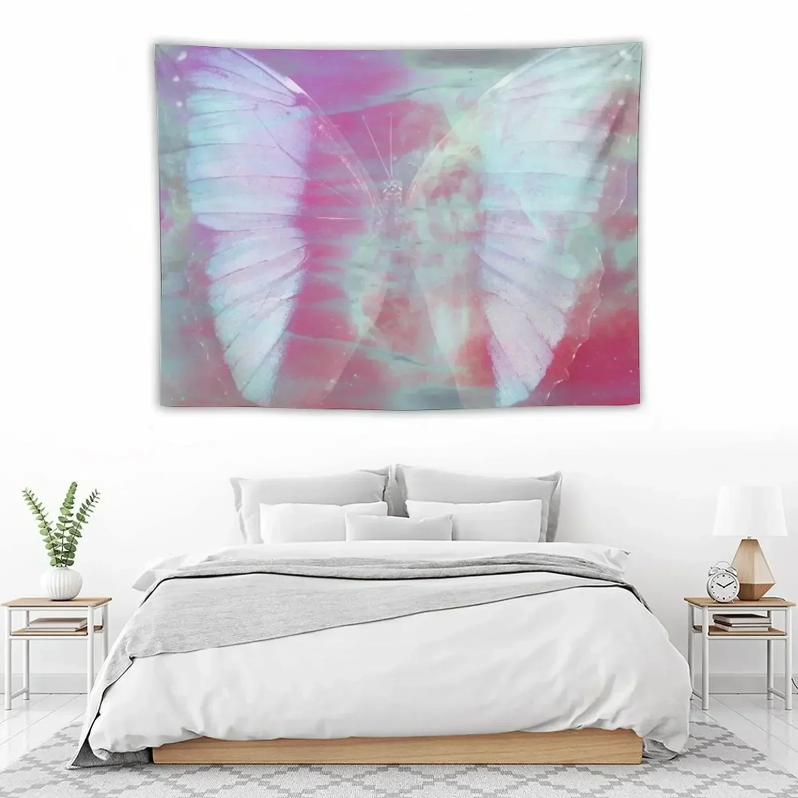 

Butterfly Tapestry Custom Bedroom Decor Aesthetic On The Wall Things To Decorate The Room Tapestry