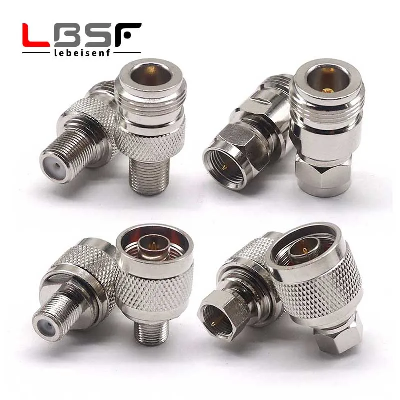 L16 N To F TV Male Female Straight Connector Adapter L16 N Male Female To F TV Male Female Imperial Coax Converter Brass Copper1