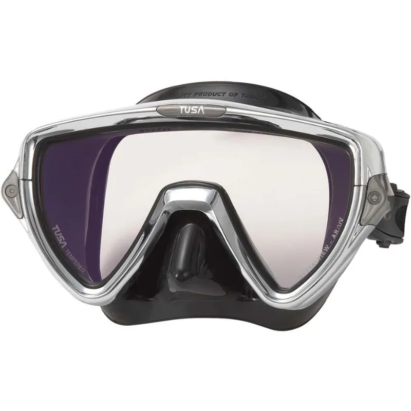 

TUSA M-110 Visio Uno Pro Scuba Diving Mask, Chrome