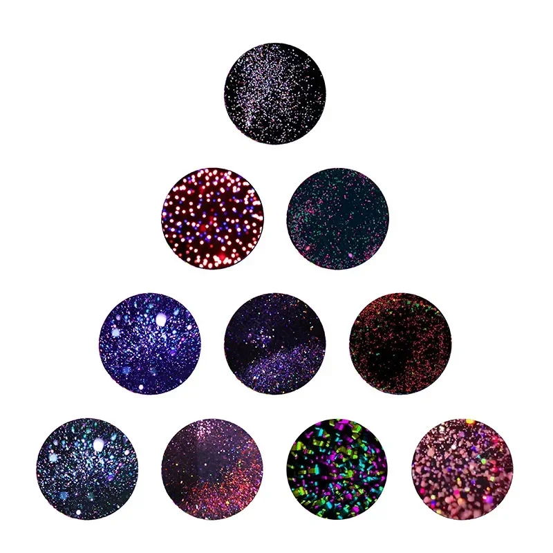 Mix Style Colorful Bling Star 10mm 12mm 14mm 18mm 20mm 25mm 30mm Photo round glass cabochon demo flatback Jewelry DIY Making