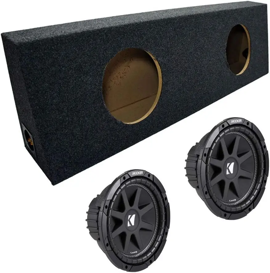 Kicker Bundle Compatible with Universal Vehicle C10 Comp 10