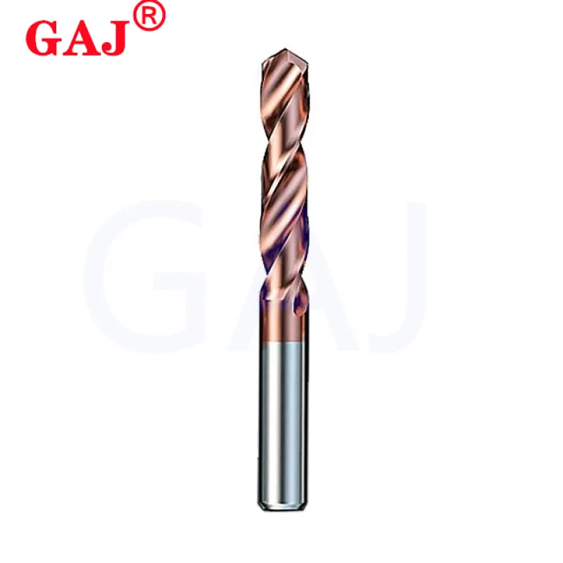 HRC55 °   Taladro de carburo de tungsteno D3 D5, brocas de Metal para torno CNC, herramienta de perforación de acero inoxidable, metal duro, 0,5-20,0mm