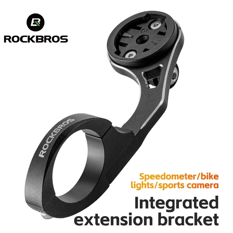 

ROCKBROS Bicycle Computer Mount Bike Light Holder Bike Speedometer Gps Support Cycling Road Mtb Flashlight Extension Bracket