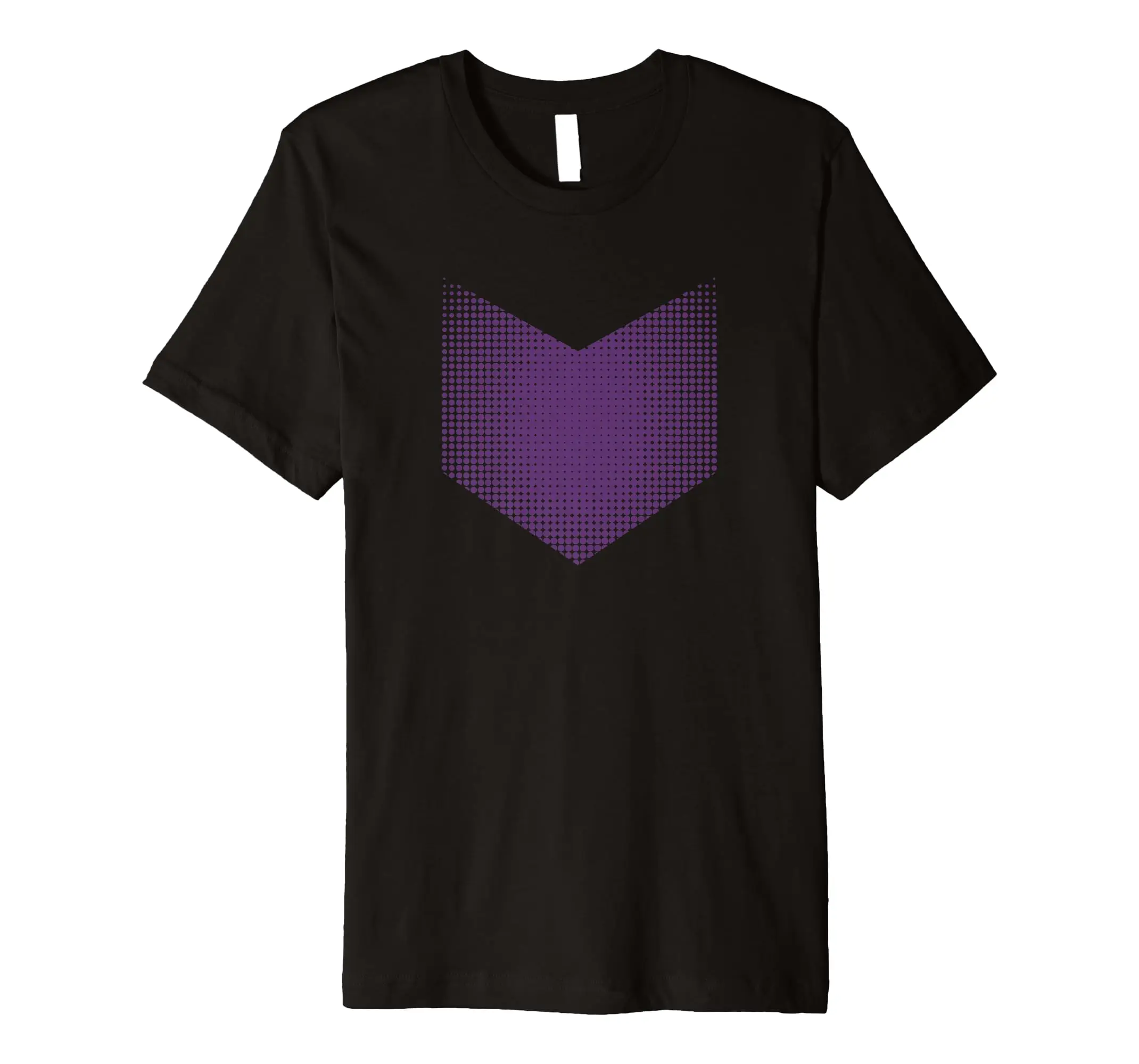 Hawkeye Series Halftone Purple Arrow Premium T-Shirt