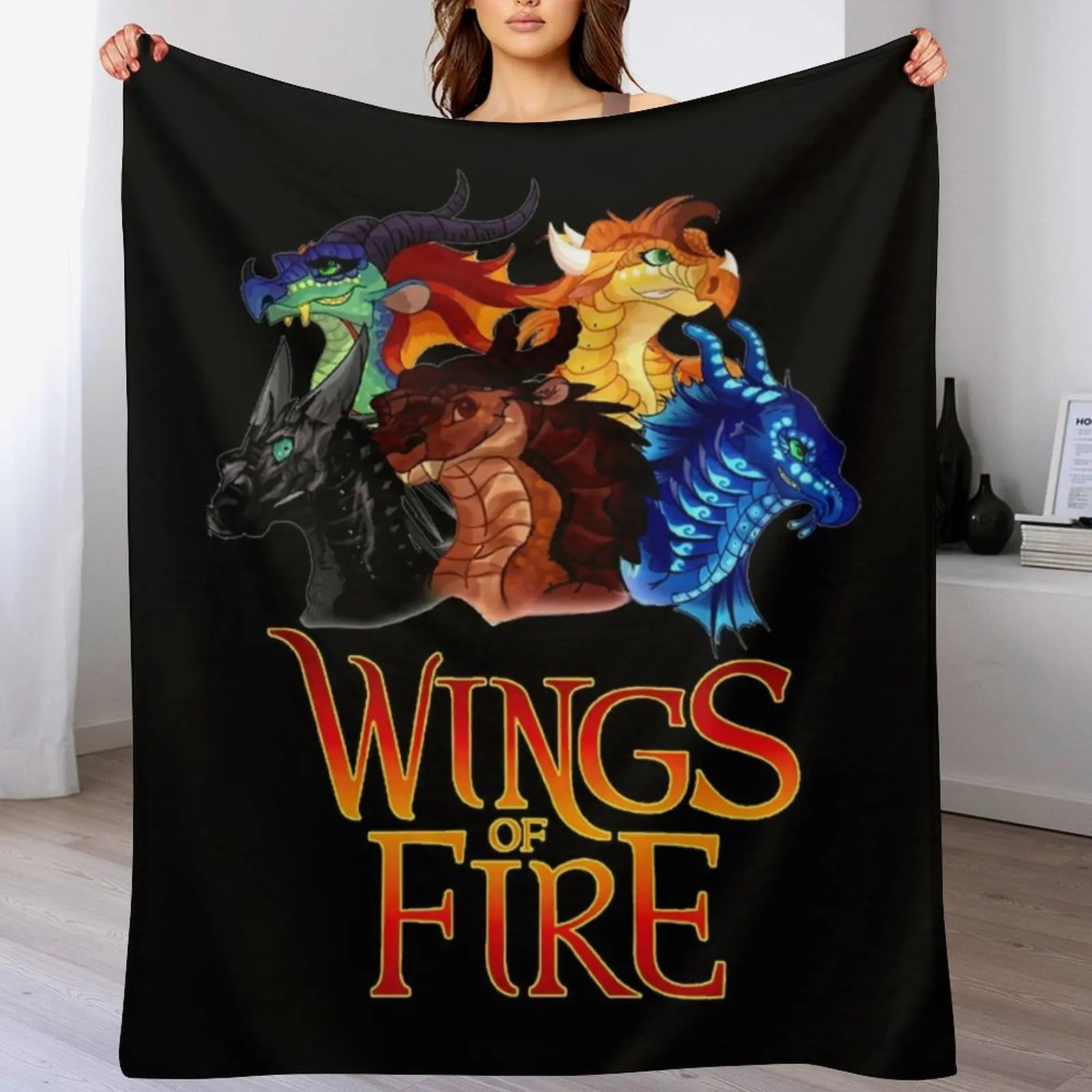 

Wings Of Fire All Together Throw Blanket Kid'S Large Luxury St Multi-Purpose Blankets