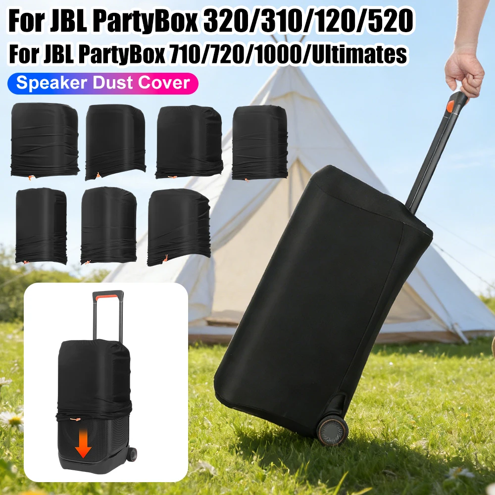 Portable Speaker Dust Cover For JBL PartyBox 320/310/120/520/710/720/1000/Ultimates Dustproof Sleeve Protector Speaker Dust Case