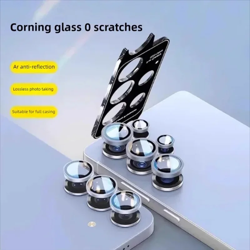 

S25FE For Sasmsung Galaxy S25 S24+ S23 S22Ultra Z Fold 7 6 5 4 Camera Lens Screen Protector Film Tempered Glass Protective Cover