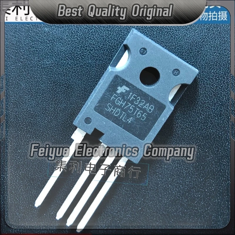 5PCS-20PCS  FGH75T65SHDTL4  FGH75T65SHD 75A650V IGBT Best Quality Imported Original