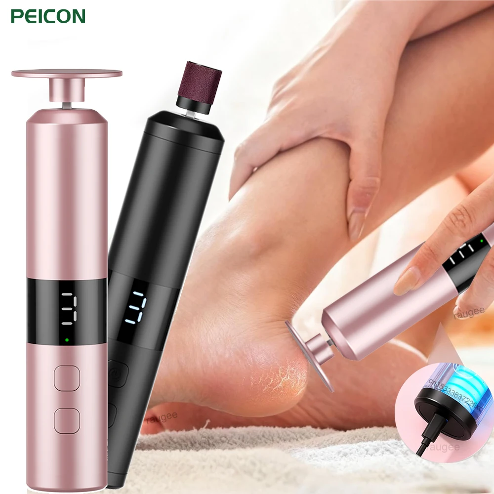 

Electric Foot Grinder Rechargeable Thick Skin Polishing Foot Grinder Automatic Automatic Portable Foot Dry & Hard Callus Remover