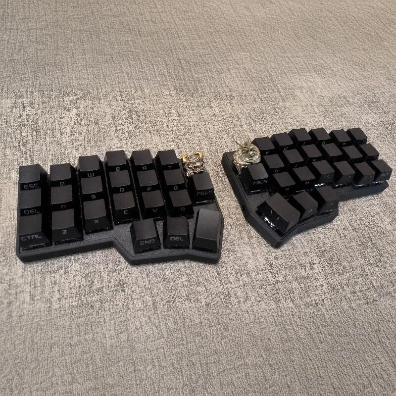 Płytka pozycjonująca PCB klawiatury Corne V3, PCB Corne Mx Choc Crkbd, akcesoria dla graczy PC i laptopów do samodzielnego montażu (split kit) z możliwością personalizacji.