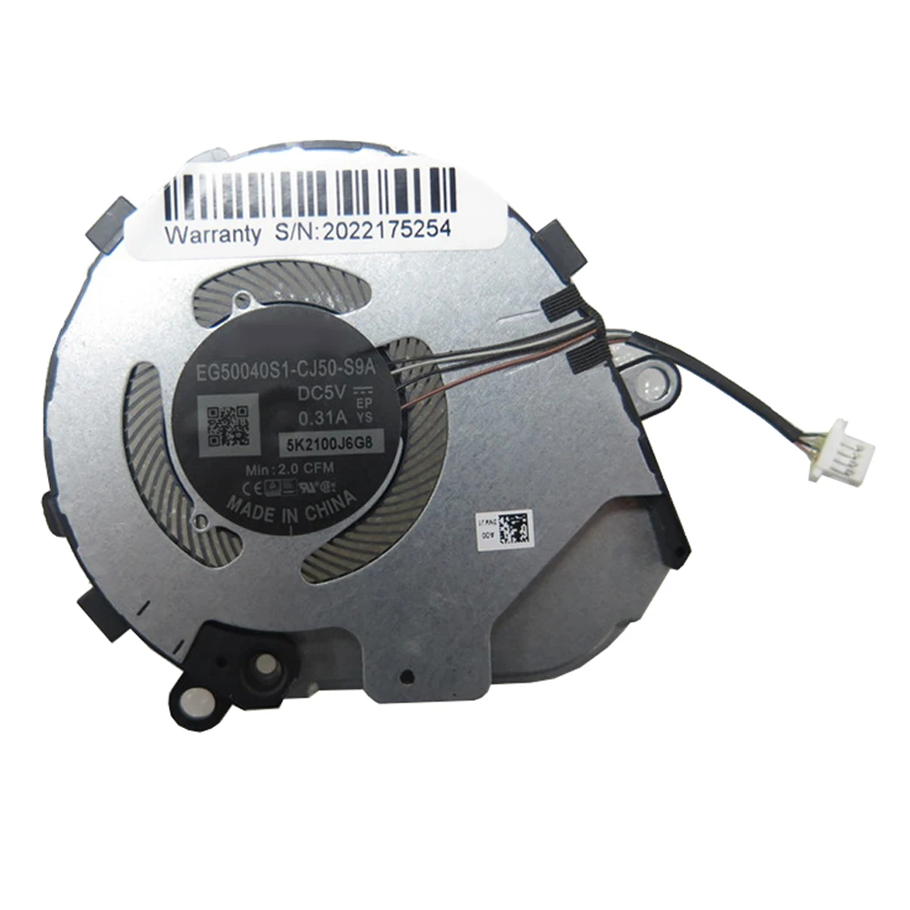 03NVJ1 3NVJ1 Laptop CPU Fan For DELL For Latitude 7310 EG50040S1-CJ50-S9A DC28000PUSL DC5V 0.31A New