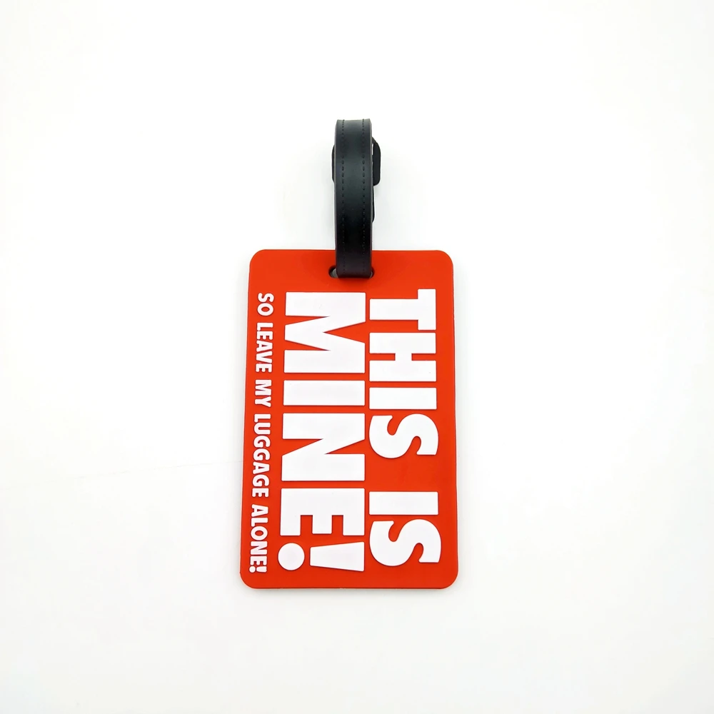 1pc/2PCS letter luggage tag, hang tag, business trip, airport luggage, anti loss ID tag, luggage name tag, male and female