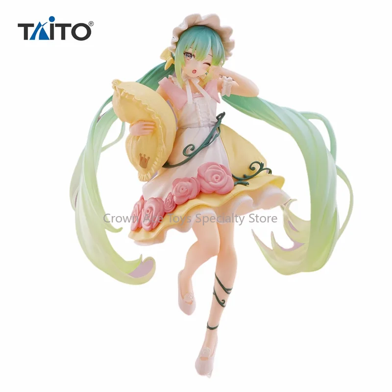 

TAITO Hatsune Miku Wonderland Vocaloid Anime Manga Figures Trendy Toys 18cm PVC Model Collection For Boys Girls Birthday Gifts