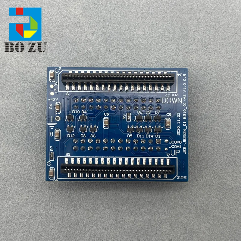 1pc Large format printer DX7 carriage board mini transfer card 35pins Galaxy Zhongye Sky color connect adapter board F186 F189