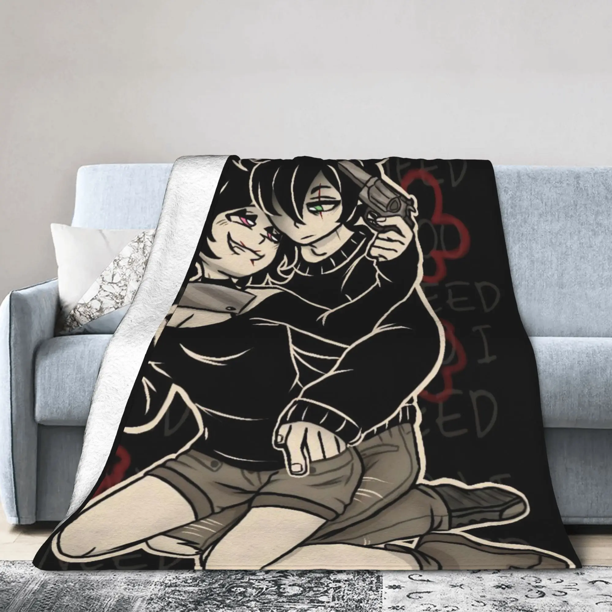 The Coffin of Andy and Leyley Games Blankets Super Soft Fleece Cozy Gifts  Throw Blanket Bedspread