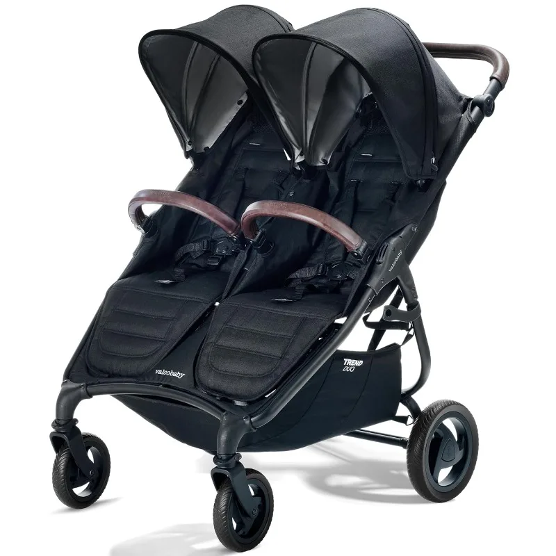 Trend Duo by Side Double Stroller - by Side Double Stroller for Newborn and Toddler - Easy Compact Fold