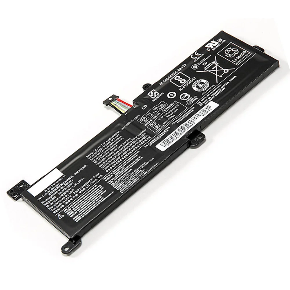 Imagem -05 - Bateria Original do Portátil para Lenovo Ideapad Novo Genuíno 7.4v 30wh 32015abr L16l2pb2 L16c2pb2 L17l2pf1