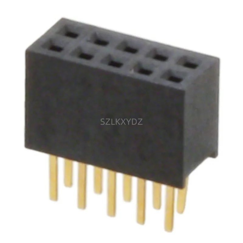 

10PCS/LOT 20021311-00010T4LF P=1.27MM CONN RCPT 10POS 0.05 GOLD PCB