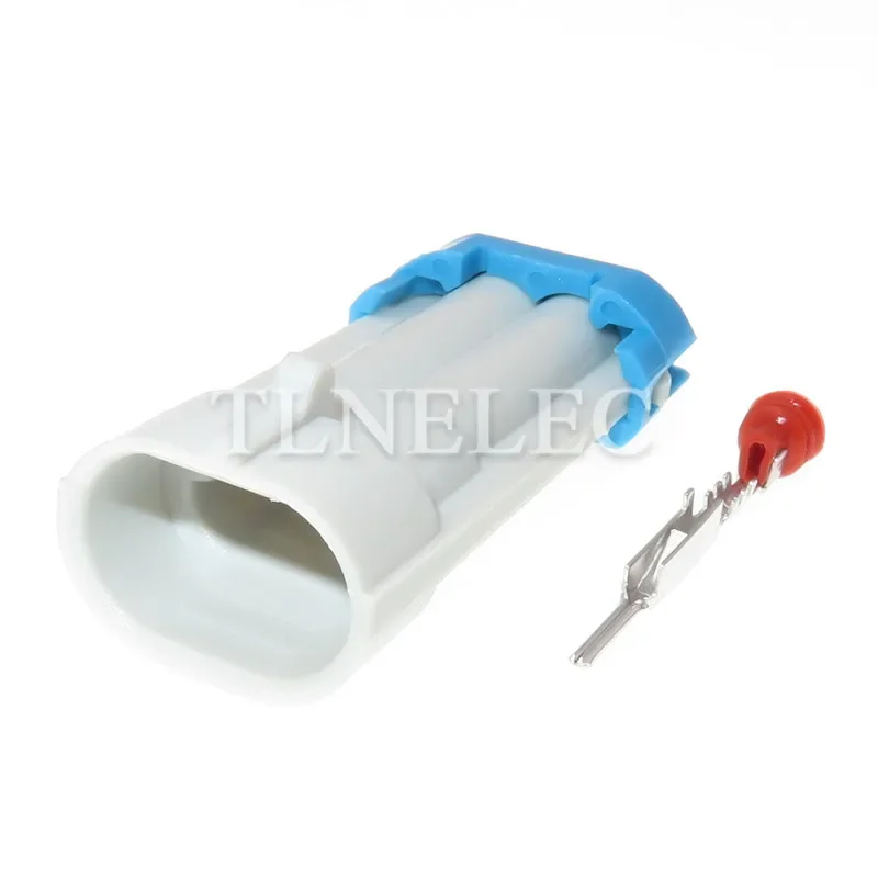 12162343 12052644 7 Orders 2 Pin Way Gray PA66 Male and Female Electric Jet Valve Plug Connector