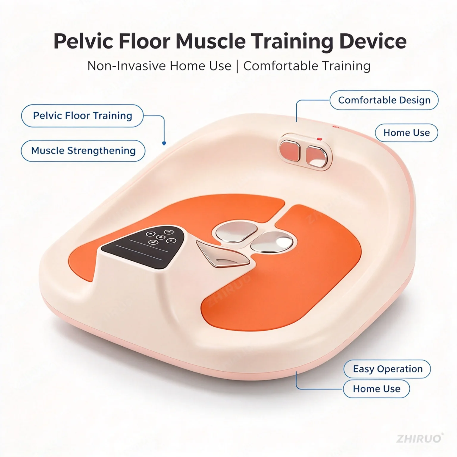 Women's Electric Butt Lifting Pelvic Floor Muscle Repair EMS Chair Postpartum Trainer for Incontinence Improvement