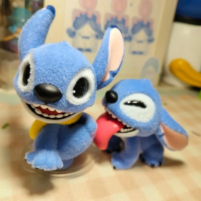 

Новое поступление Miniso Stitch Fluffy Adventure Series слепые коробки флокированные фигурки идеальный подарок модные игрушки подарки на день рождения для девочек