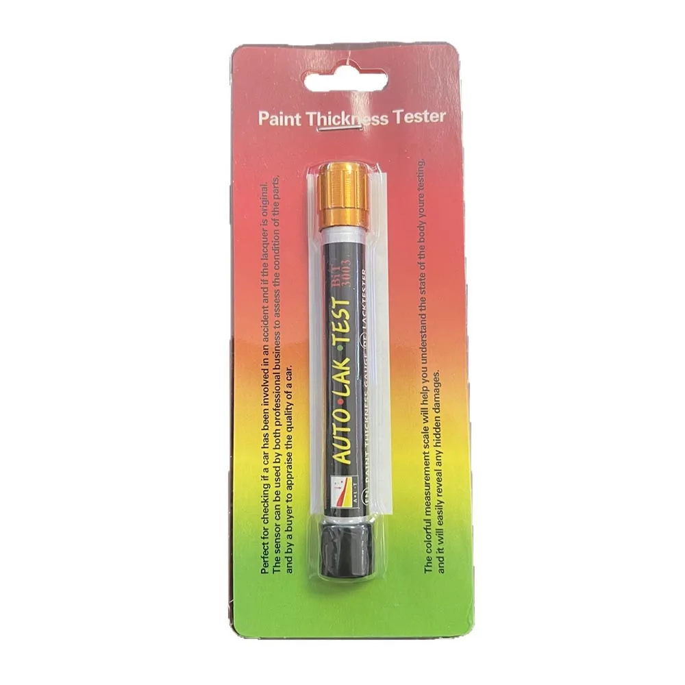 1Pc ABS Car Paint Test Thickness Tester with Magnetic Tip Scale Meter Gauge Auto Cars Paint Crash Check Test Paint Tester