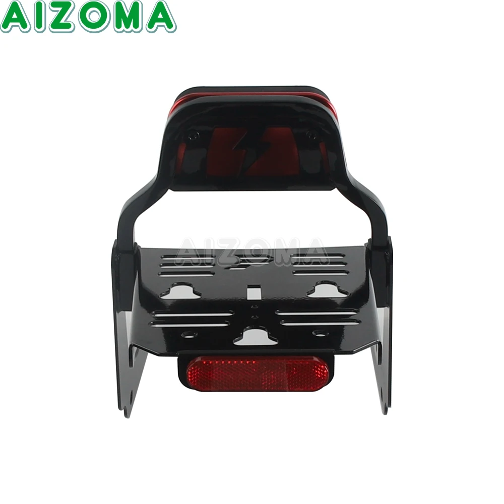 Motorcycle Backrest Shelf Club Style Sissy Bar Rear Passenger Seat Back Rest For Harley Softail Street Bob FXBB FXBBS 2018-2025 - view 4