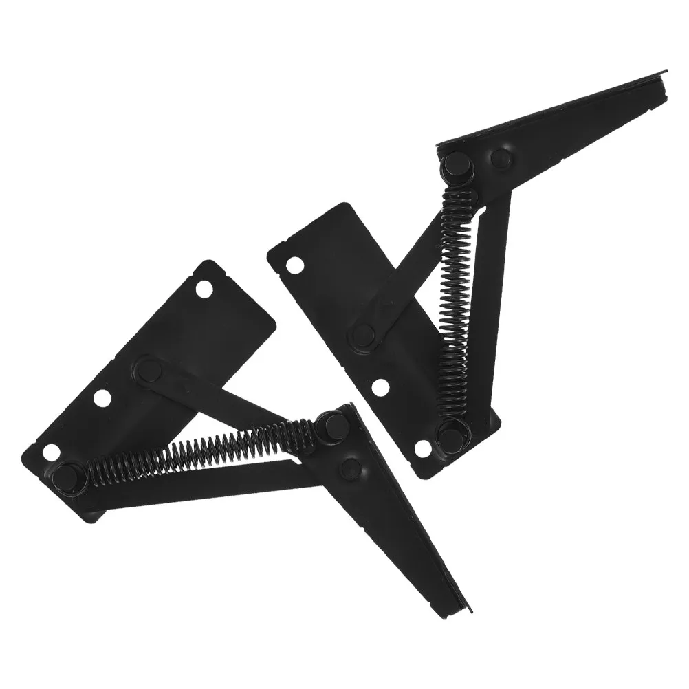 2Pcs Foldable Spring Hinge Sofa Furniture Storage Support Adjustable Cabinet Door Lift Up Hinge Heavy Duty Hinges