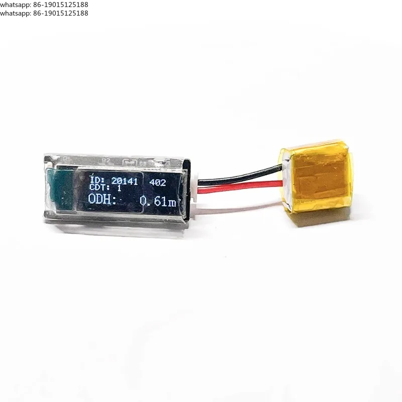 Mini Rocket Altimeter Max Height Recorder - Competition Altitude Gauge with OLED Display