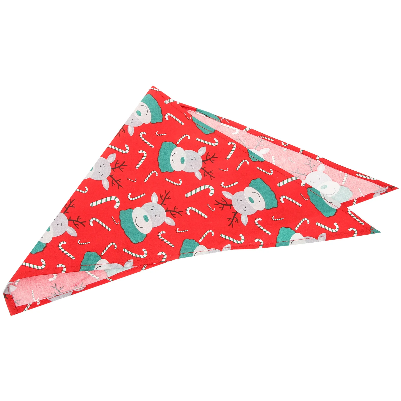 

Pet Bib Washable Neckerchief Dog Costume Accessory Drool Bibs Towel Holiday Bandanas Scarf Seasonal