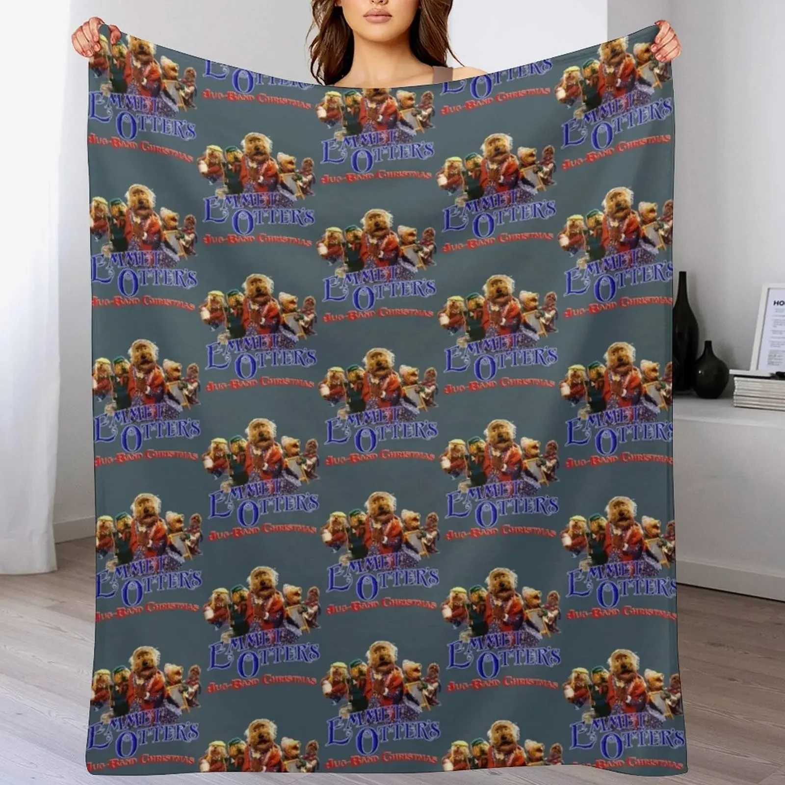 Emmet Otters Jug Band Christmas Throw Blanket Extra Large Throw Decorative Sofa Summer Beddings Blankets