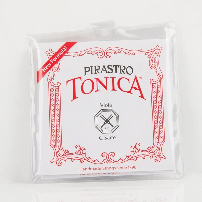 

PIRASTRO TONICA Viola Strings Set, A-D-G-C 4 Strings, Nylon Core Medium Tension Ball End, for 15.5 to 16.5 inch